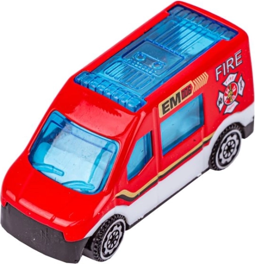 Brandweerwagen met beweegbare ladder