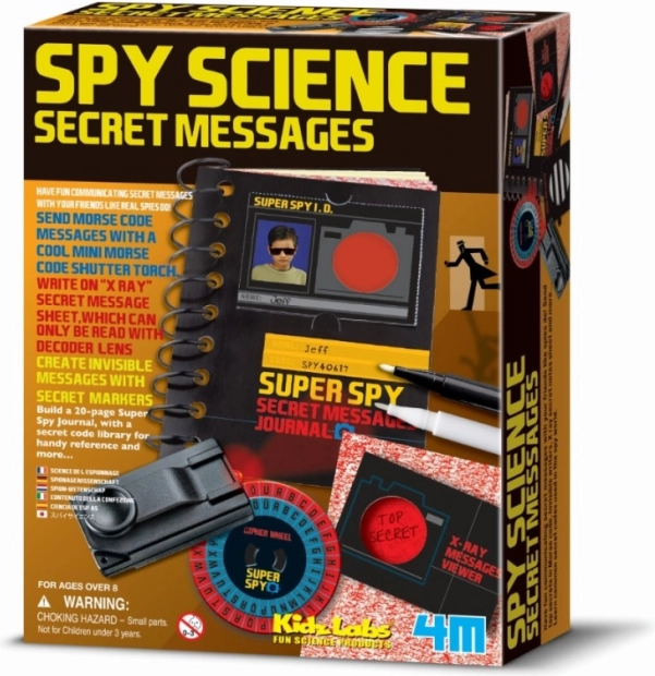 Wetenschappelijke set Spionagewetenschap