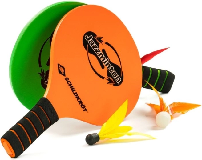 Schildkröt set voor jazzminton voor buitenplezier