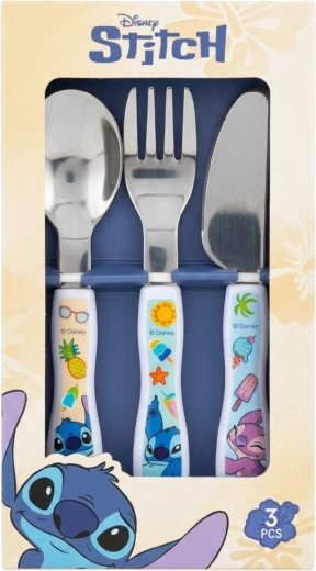 Kinder 3-delige bestekset Disney Lilo & Stitch