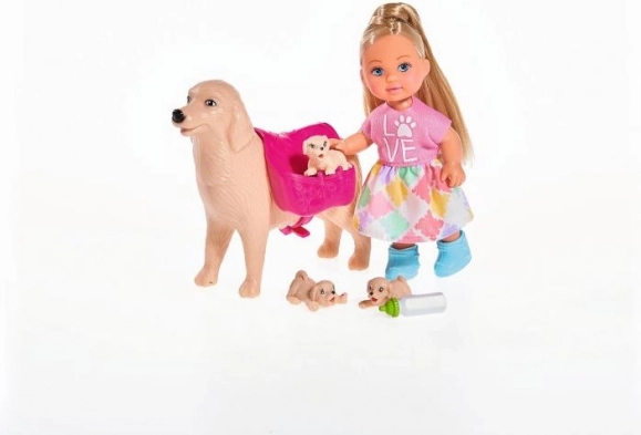 Evi – hondenoppas met puppy’s en accessoires