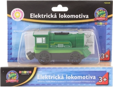 Maxim elektrische locomotief groen
