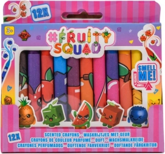 Geurende waskrijtjes Fruity Squad 12 stuks