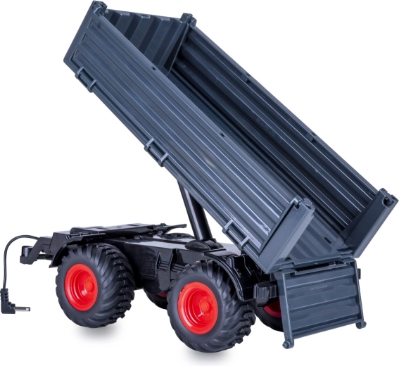 Kiepen bediend vanaf de tractor