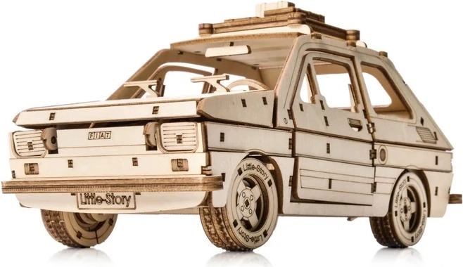 Little Story houten 3D-puzzel FSO Fiat 126p