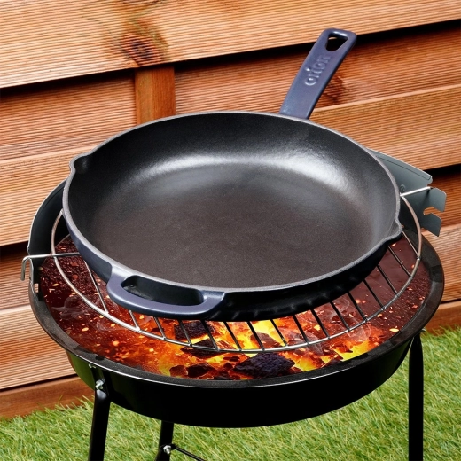 Universeel gebruik op kookplaat, grill en in de oven