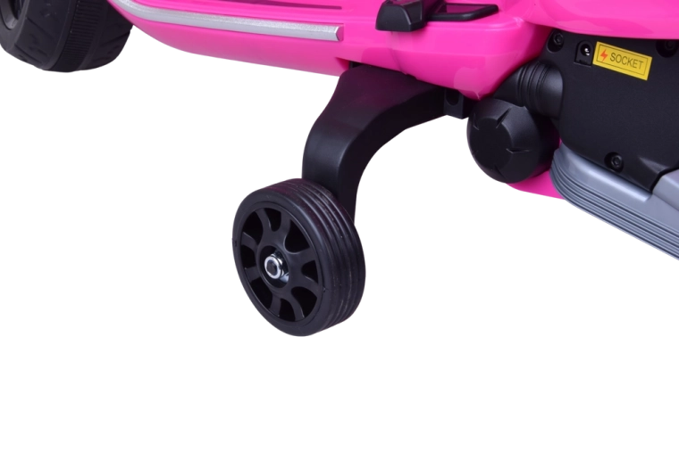 Stabiele rit dankzij zijwieltjes