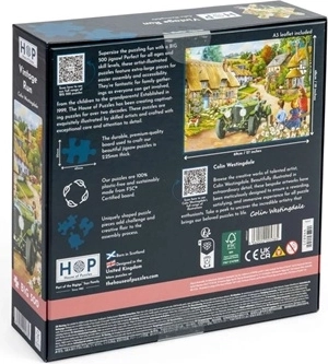 Hoogwaardige afwerking van House of Puzzles