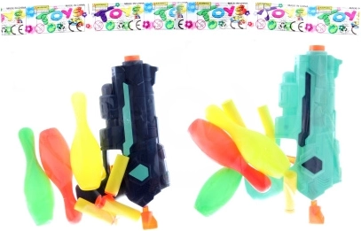 Pistool met kegels en foamkogels voor kinderen