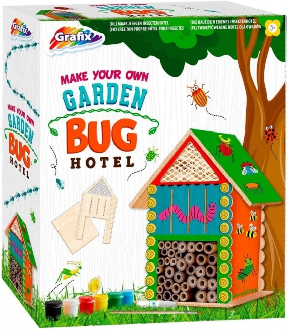 Creatieve set hotel voor insecten