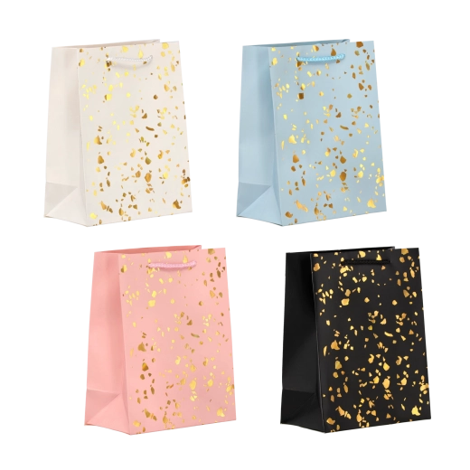 Tijdloze elegantie met goudkleurige stippen