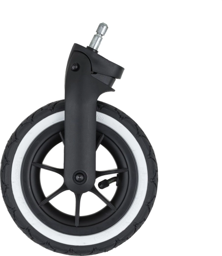 Soepel rijcomfort dankzij XXL opblaasbare wielen