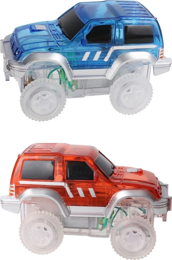 Cleverclixx magnetische racebaan – rood autootje (1 stuk)