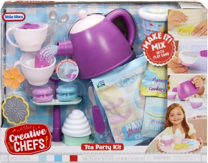 Little Tikes Creative Chefs theeservies set