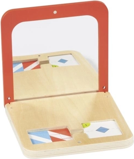 Compact houten ontwerp voor thuis en onderweg