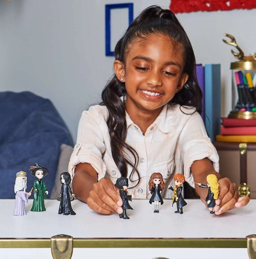 Beweeglijke mini-figuren met accessoires