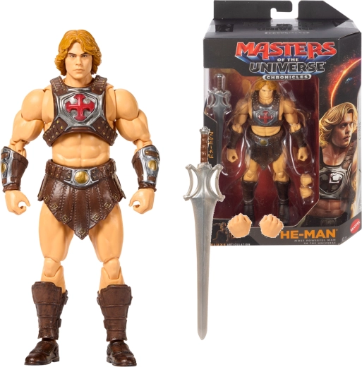 Mattel Masters of the Universe Chronicles figuur He-Man met accessoires - 1 stuk