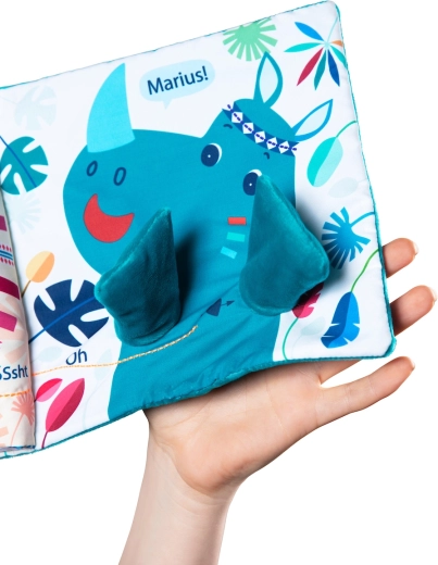 Een aangenaam stoffen boekje voor kleine handjes