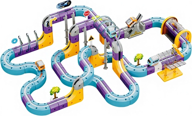 Stabiele 3D-constructie