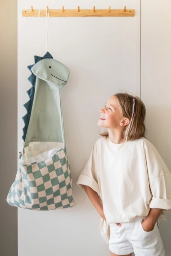 Verandert in een reistas