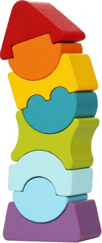 Balans Toren VIII - houten puzzel