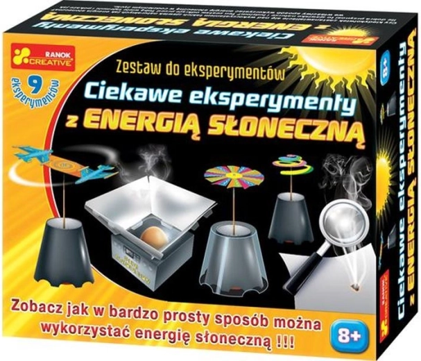 Interessante experimenten met zonne-energie - 1 stuk