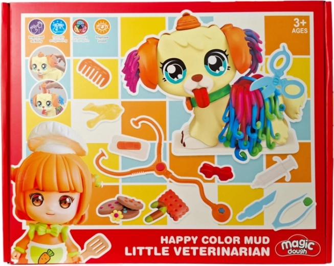 Modelleer-set dierenarts voor kinderen