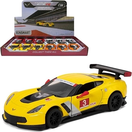 Model van racewagen Chevrolet Corvette C7.R