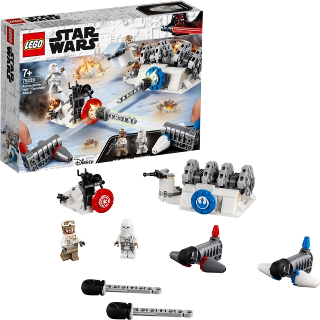 Lego Star Wars actiebattle: aanval op de generator op Hoth