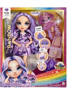 Pop Rainbow High Violet met modieuze accessoires