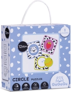 Gagagu educatieve puzzel met ring