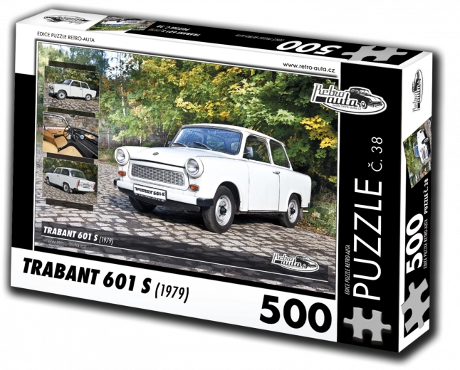 Puzzel RETRO-AUTA Trabant 601 S (1979) 500 stukjes