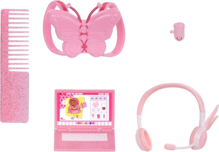 Complete accessoireset in de verpakking