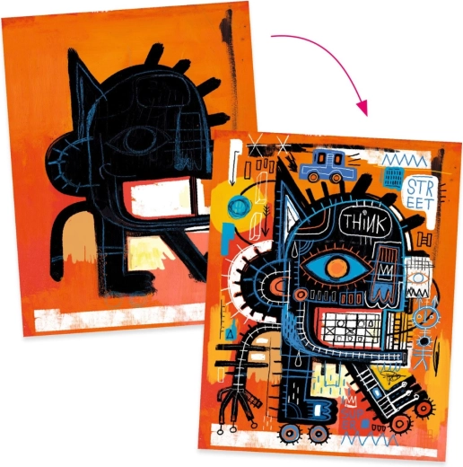 Posters in streetart-stijl