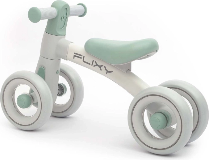 Stille EVA-wielen en comfortabel zadel