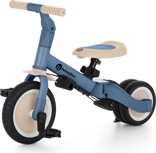 5-in-1: van driewieler tot fiets met pedalen