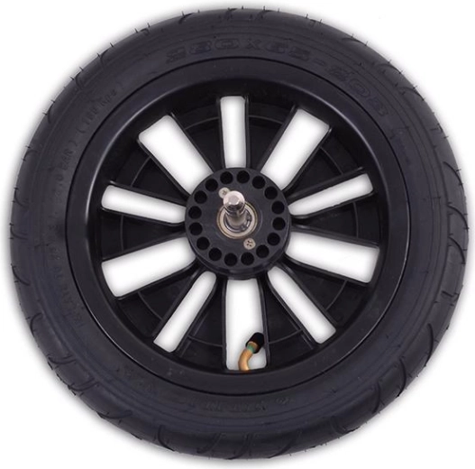 Uitstekende demping dankzij luchtbanden