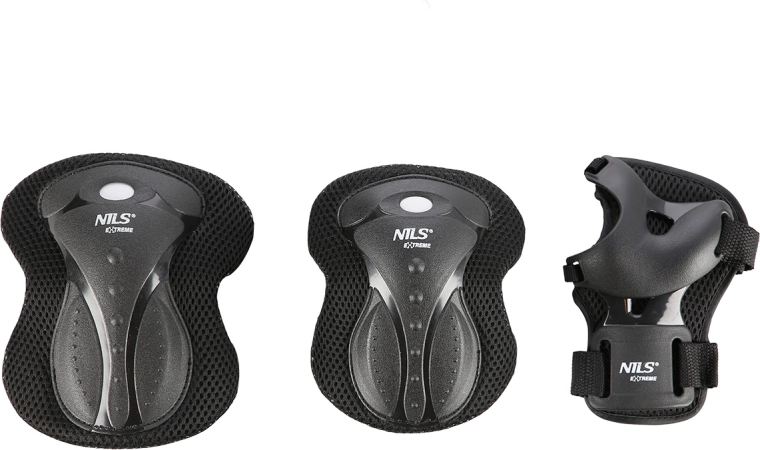 NILS Extreme H8334 beschermset zwart – S