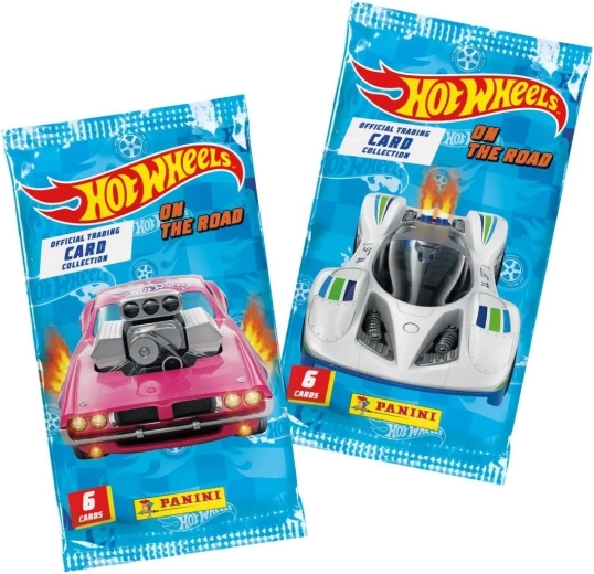 Panini Hot Wheels verzamelkaarten – flow pack - 1 stuk