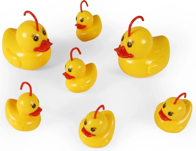 Zeven eendjes met oogje