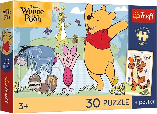 Trefl puzzel voor kinderen Kubuś Puchatek Slodkie chwile 30 stukjes