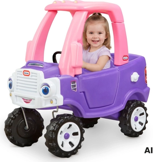 Little Tikes kinderloopauto off-road auto roze-paars