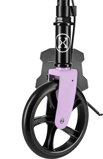 Soepele rit dankzij 200 mm wielen en ABEC 7