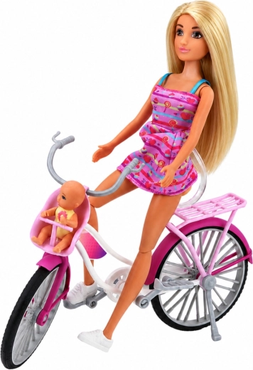 30 cm Anlily-pop met lang haar