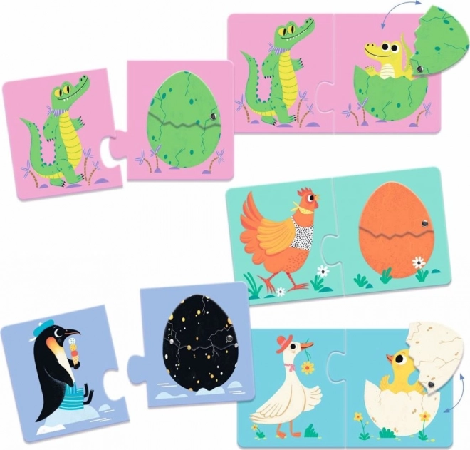 Kleurrijke puzzelstukken voor kleine handjes