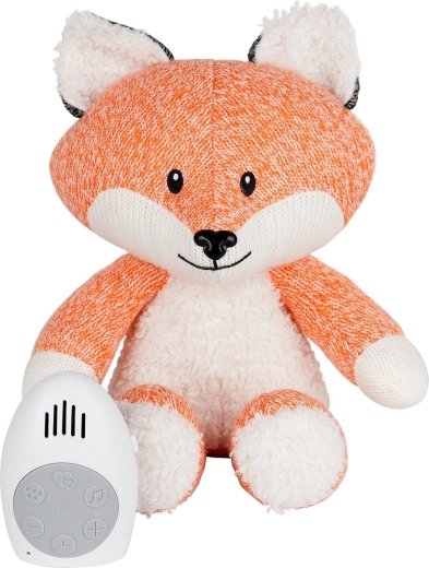 Flow knuffel met hartslag Robin the Fox Orange - 1 stuk