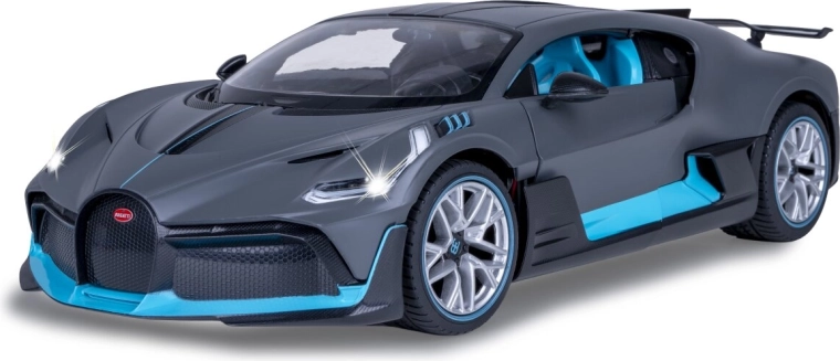 Realistische afwerking en gelicentieerd Bugatti-design