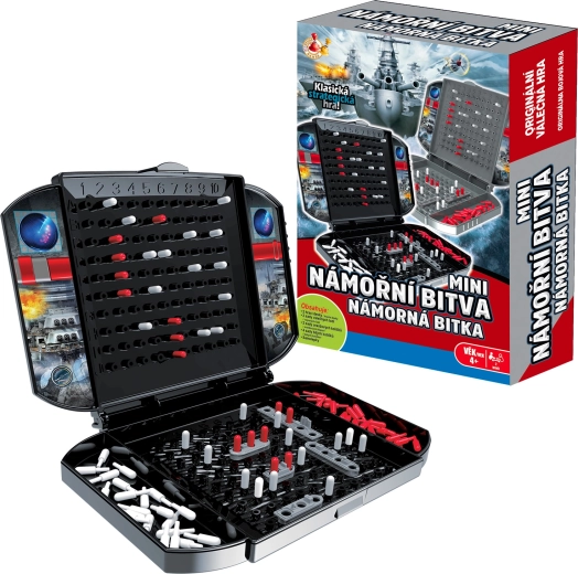 Studo Games zeeslag mini – zakformaat strategiespel