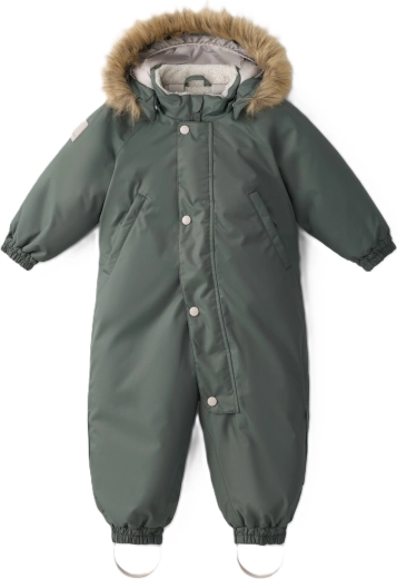 Leokid winteroverall Hero Vetiver Green maat 104
