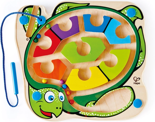 Magnetisch knikkerlabyrint Zeeschildpad